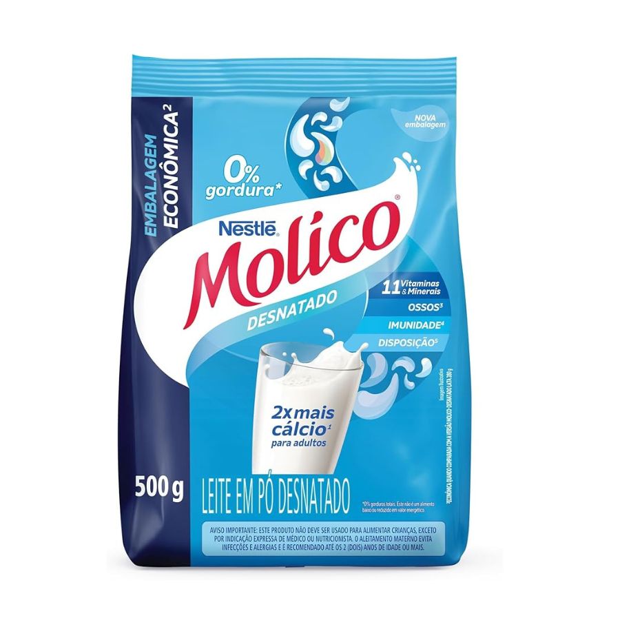 Molico Leite em Pó Desnatado 500g