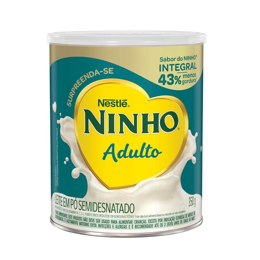 Leite em Pó Ninho Adulto Semidesnatado 350g