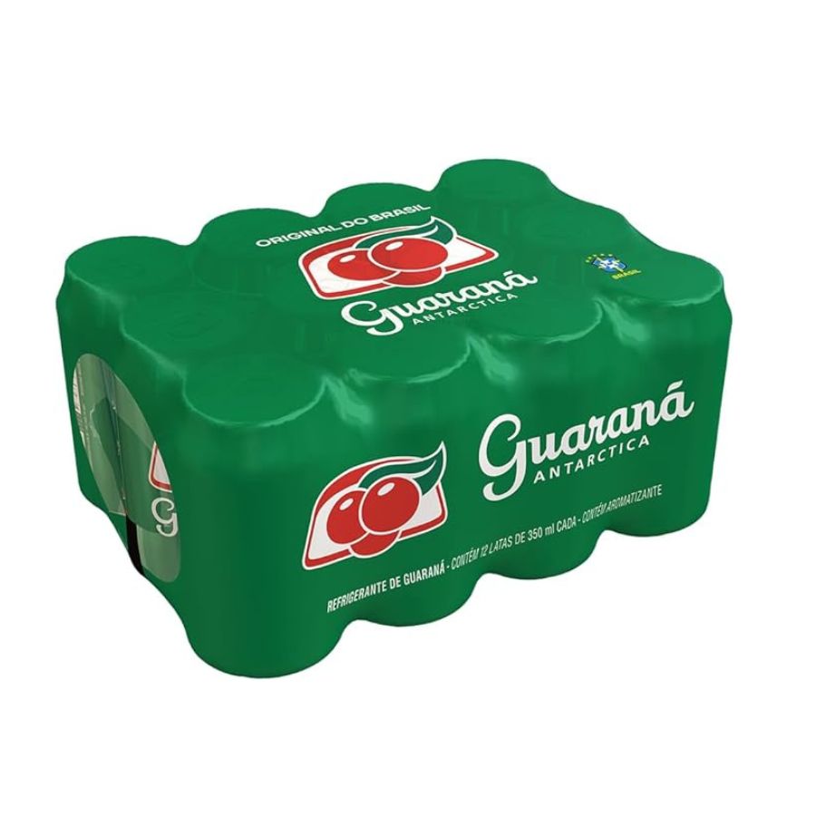 Guaraná Antarctica Tradicional Lata 350ml